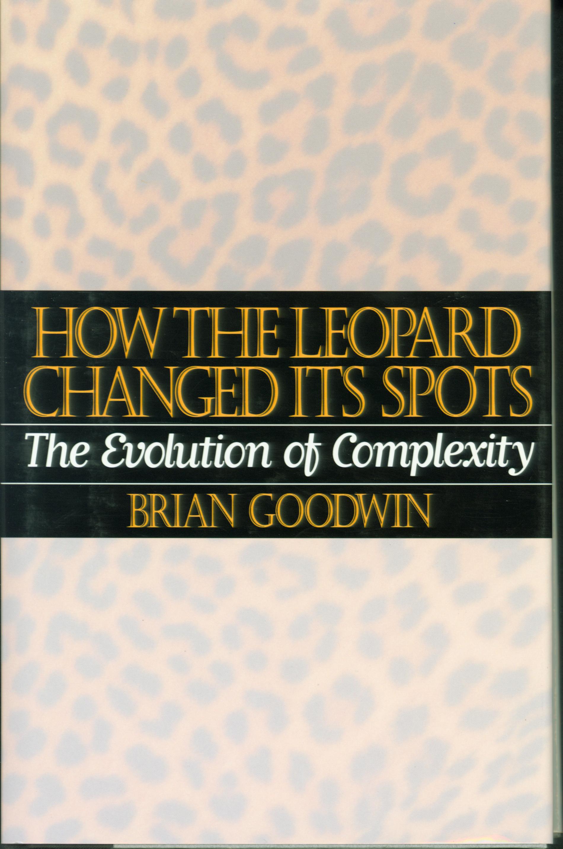 HOW THE LEOPARD CHANGED ITS SPOTS: the evolution of complexity--cloth. 